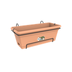 green basics balkonkasten xl allin1 55cm mild terra